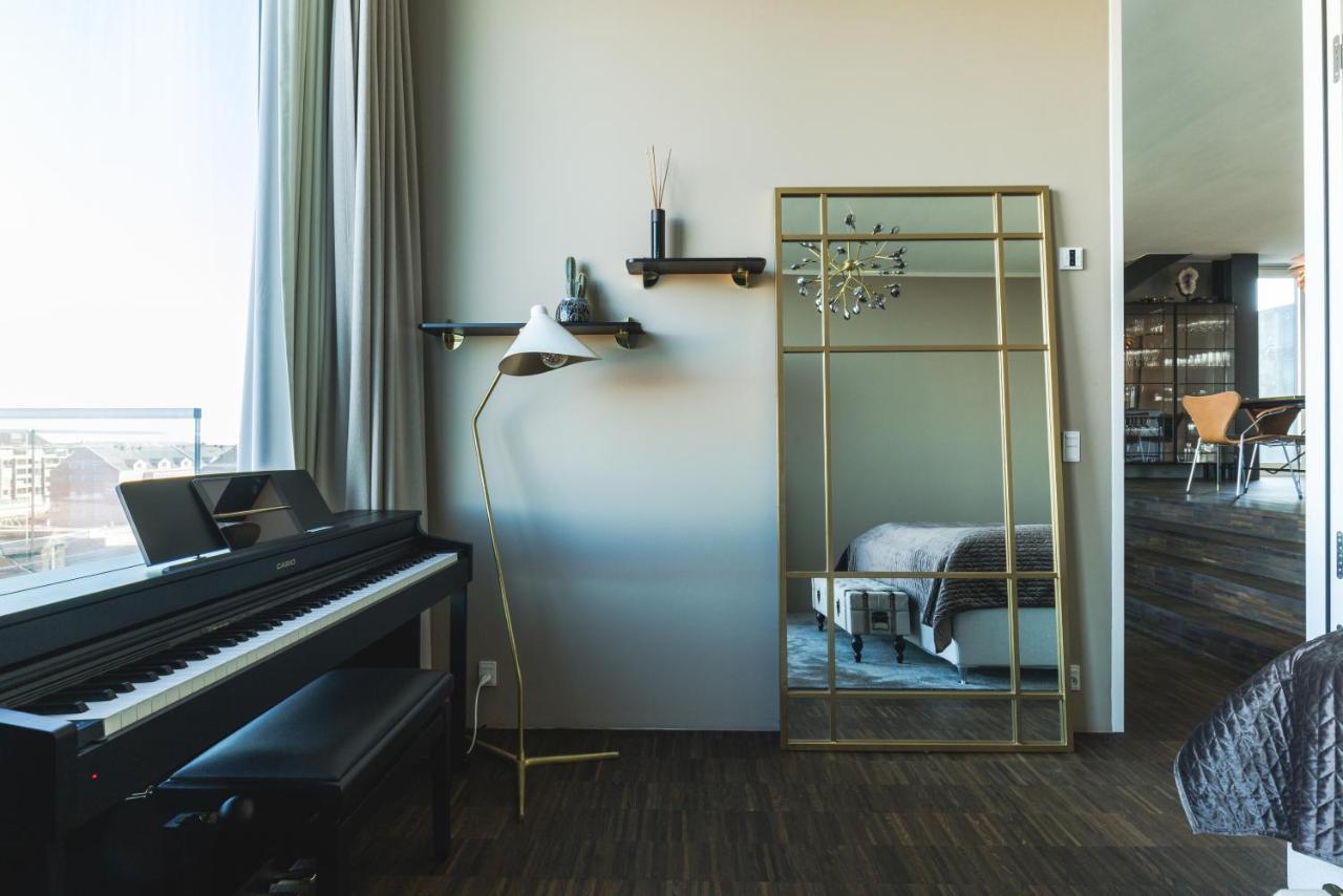 Luxury Harbourfront Penthouse With Private Rooftop Kopenhaga Zewnętrze zdjęcie