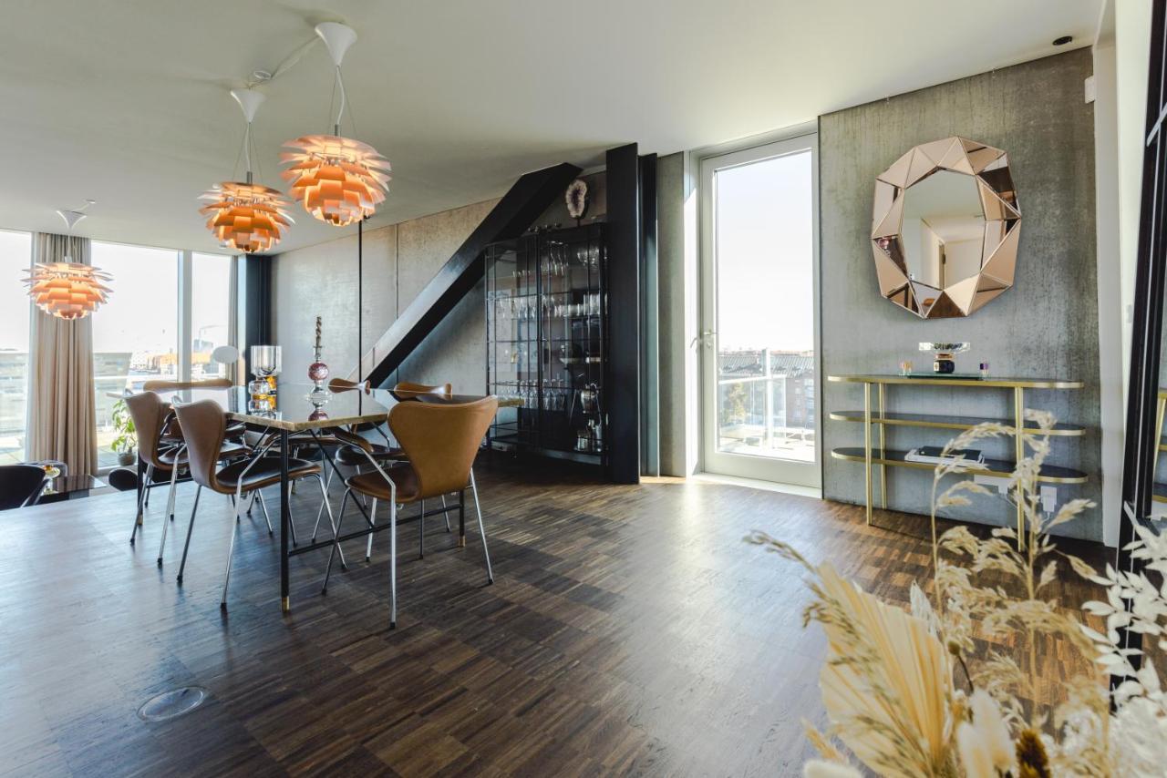 Luxury Harbourfront Penthouse With Private Rooftop Kopenhaga Zewnętrze zdjęcie