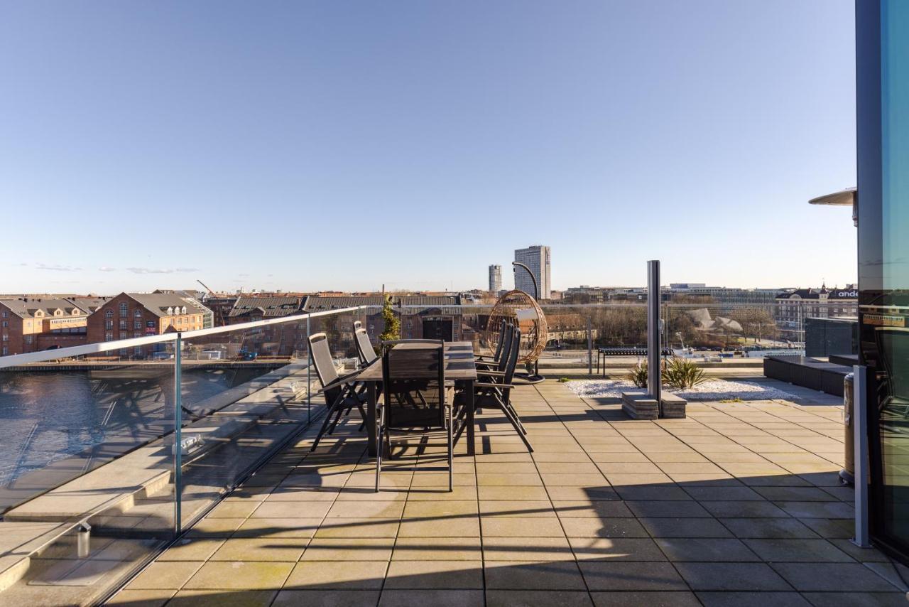 Luxury Harbourfront Penthouse With Private Rooftop Kopenhaga Zewnętrze zdjęcie
