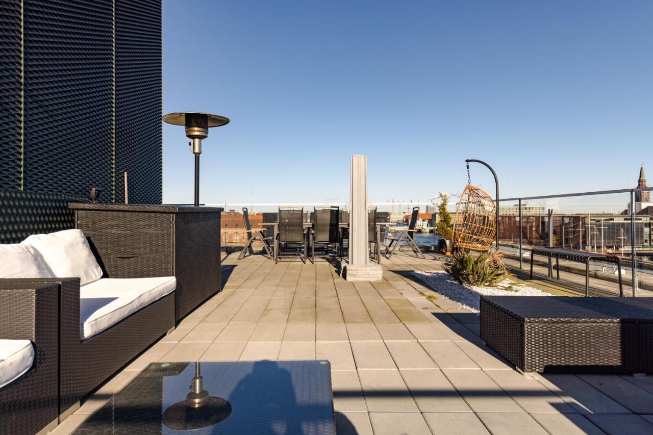 Luxury Harbourfront Penthouse With Private Rooftop Kopenhaga Zewnętrze zdjęcie