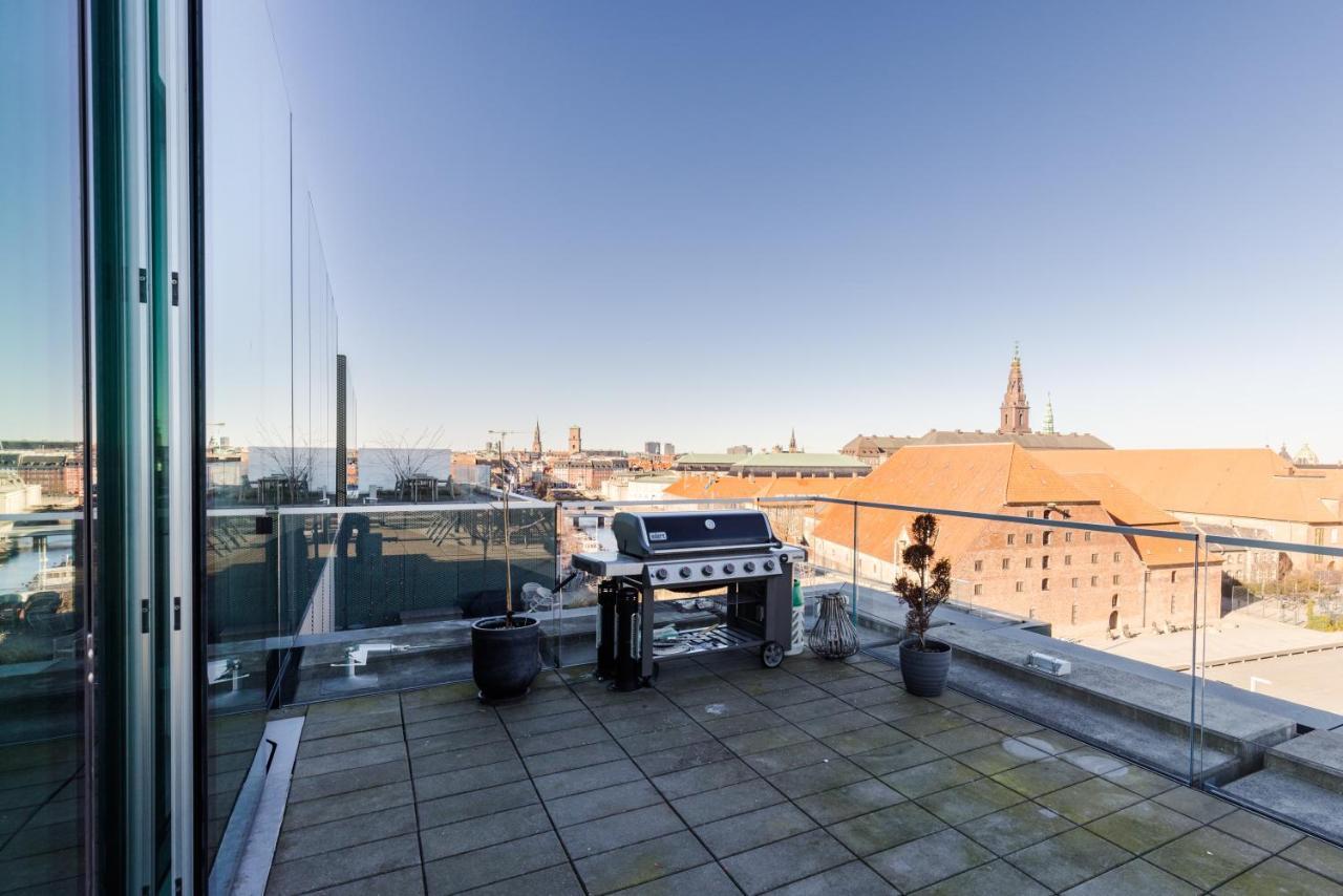 Luxury Harbourfront Penthouse With Private Rooftop Kopenhaga Zewnętrze zdjęcie